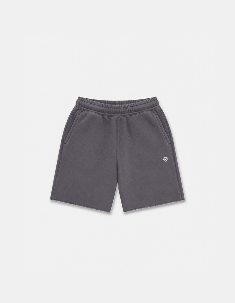 Heavyweight Warm Up Shorts (Washed Black)