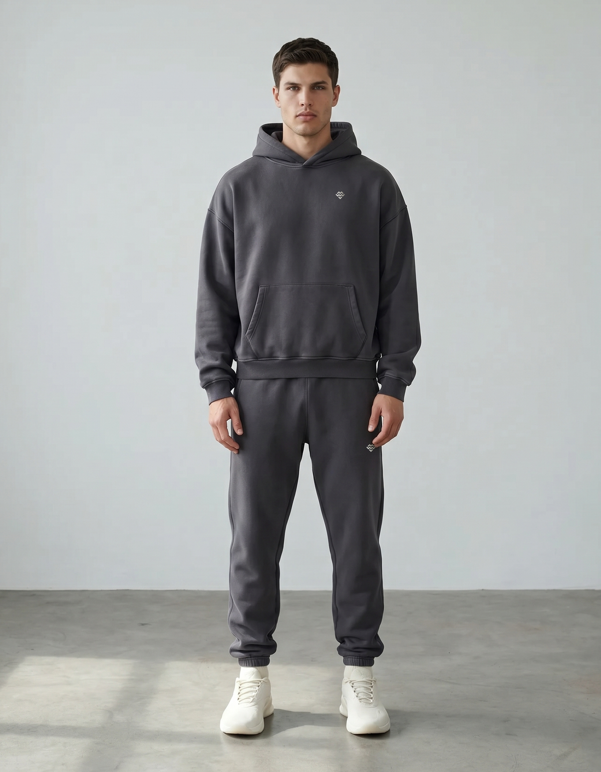 Heavyweight Warm Up Joggers (Washed Black)