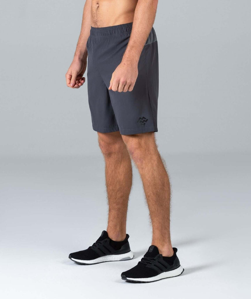 8 Inch Sports Shorts (Dark Grey) - Machine Fitness