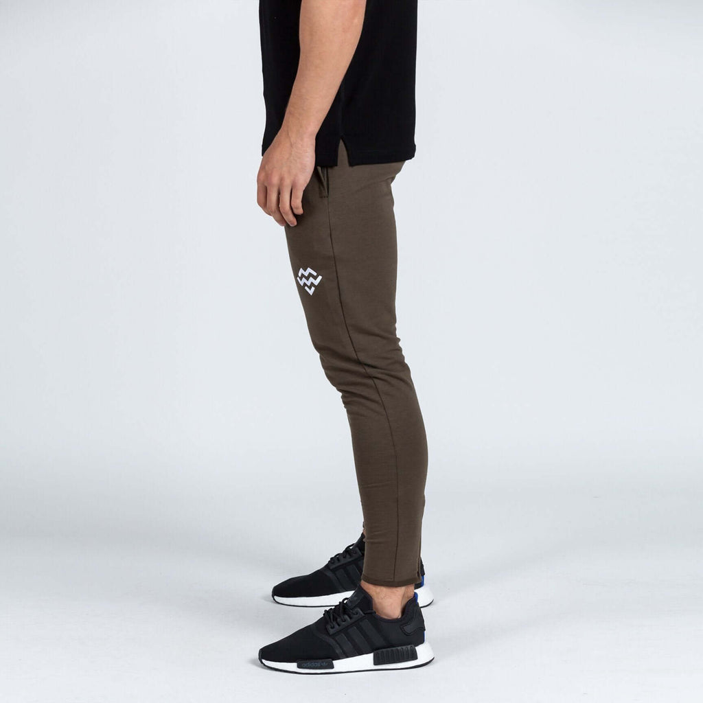 Intensity Fitted Tapered Bottoms (Khaki) - Machine Fitness