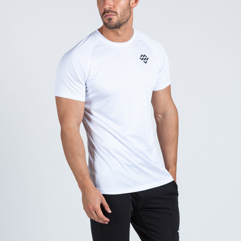 Strike T-Shirt (White) - Machine Fitness